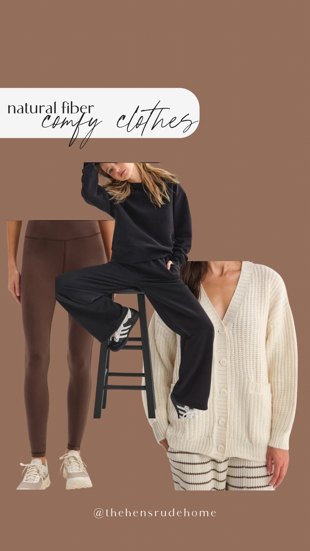 Natural fiber comfy clothes for staying in or going out 

#LTKStyleTip #LTKGiftGuide #LTKHoliday