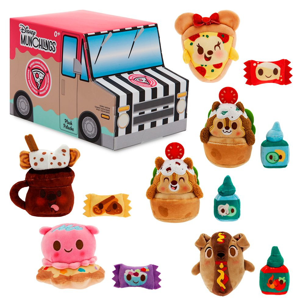 Disney Munchlings Mystery Plush – Street Food Fusion – Micro 4 3/4'' | Disney Store