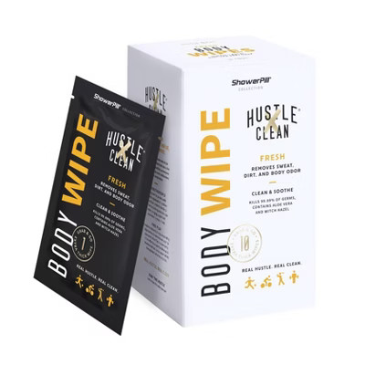 Hustle Clean Body Wipes 1pk/10pc | Target