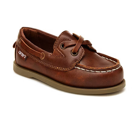 Carter's Toddler Boys Bauk Boat Shoes, 6 Medium, Brown | JCPenney