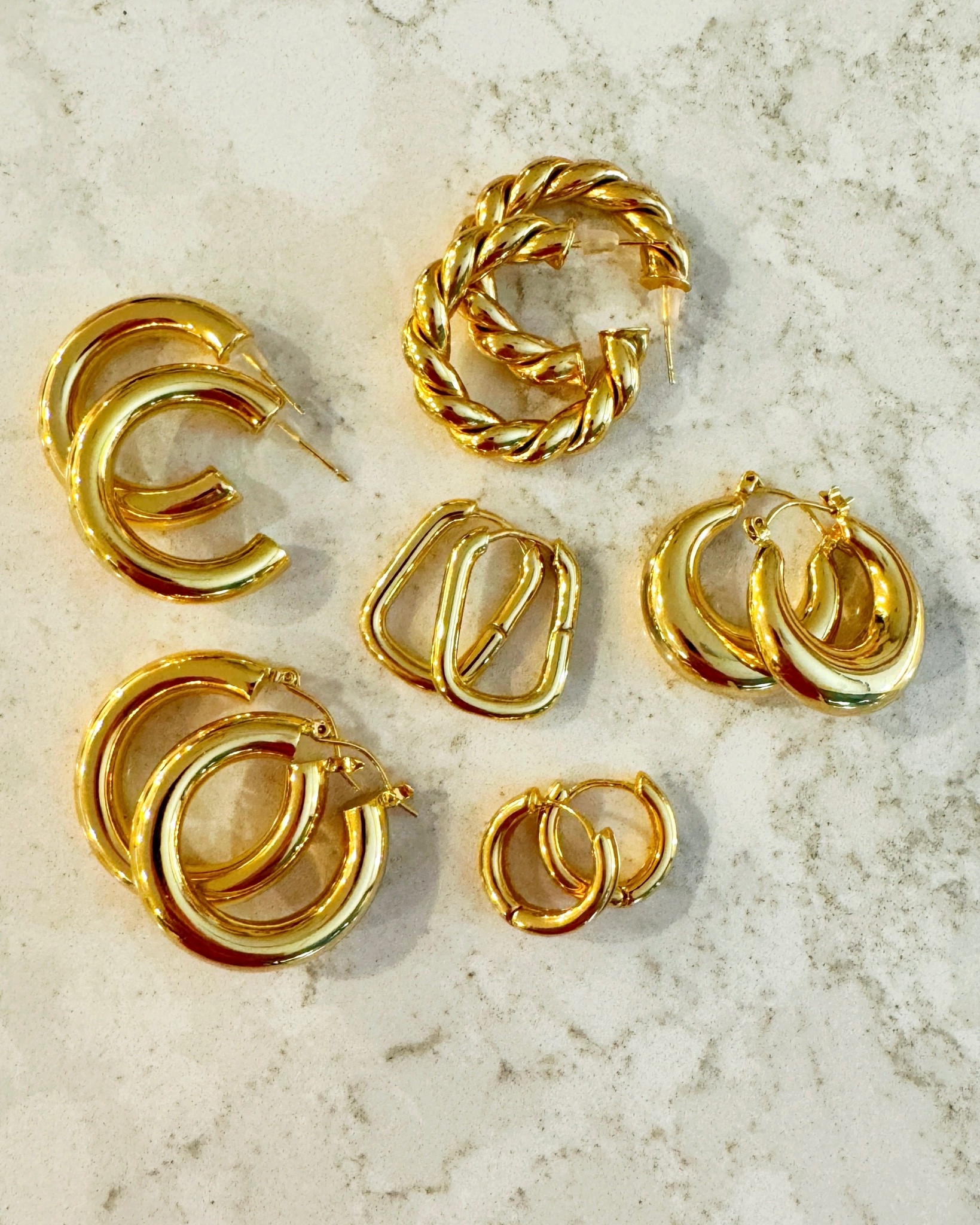 Get all 6 pairs of 14K gold plated hypoallergenic earrings on sale for $16.96 down from $29.99 ✨

#LTKGiftGuide #LTKsalealert #LTKCyberWeek