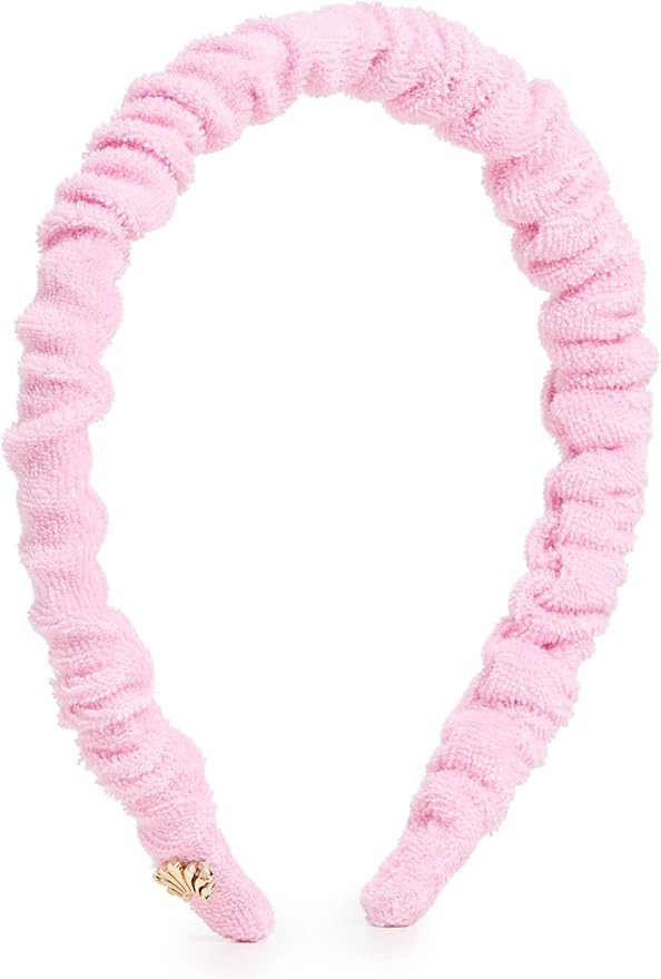 Lele Sadoughi Women's Jessie Terry Headband, Bubblegum, Pink, One Size | Amazon (US)
