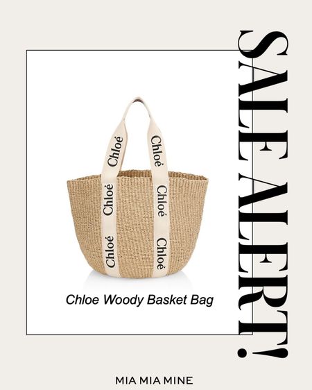 Chloe woody basket bag on sale 

#LTKtravel #LTKitbag #LTKsalealert
