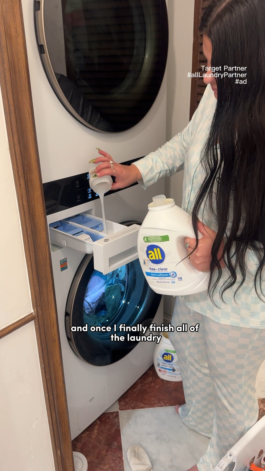 #ad after a busy week of sports, @all_laundry from @Target has us covered while we tackle this laundry. and all® free clear is an Official Laundry Partner of U.S. Soccer! ⚽️

#TargetPartner #Target #sensitiveskin #skincare #laundry #allLaundryPartner