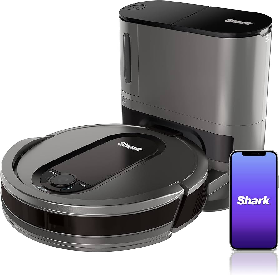 Shark AV911S EZ Robot Vacuum with Self-Empty Base, Bagless, Row-by-Row Cleaning, Perfect for Pet ... | Amazon (US)