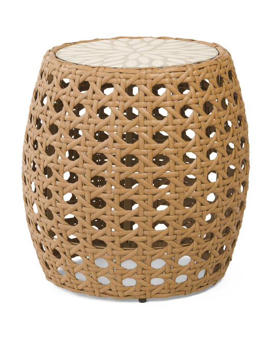 Woven Side Table | TJ Maxx