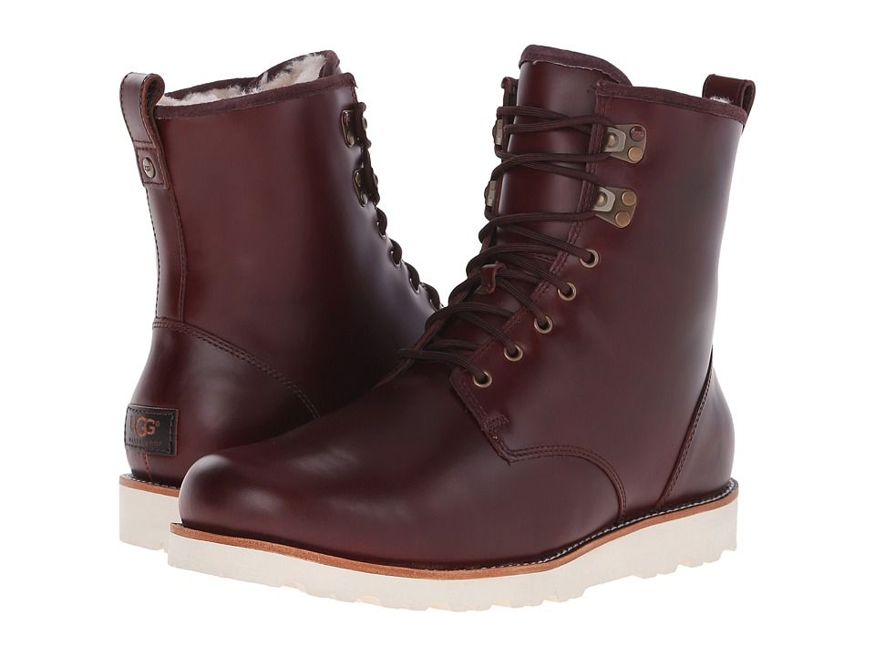 UGG - Hannen TL (Cordovan Leather) Men's Lace-up Boots | Zappos