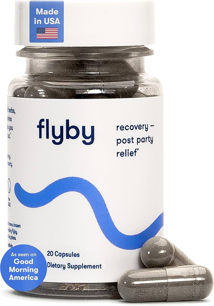 Flyby Recovery Supplement - All The Hang, Without The Over!™ - with DHM, Milk Thistle, Vitamin ... | Amazon (US)