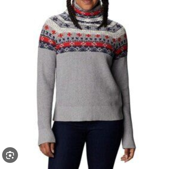 Columbia Pine Street Jacquard Pullover Sweetester Size Medium | Poshmark