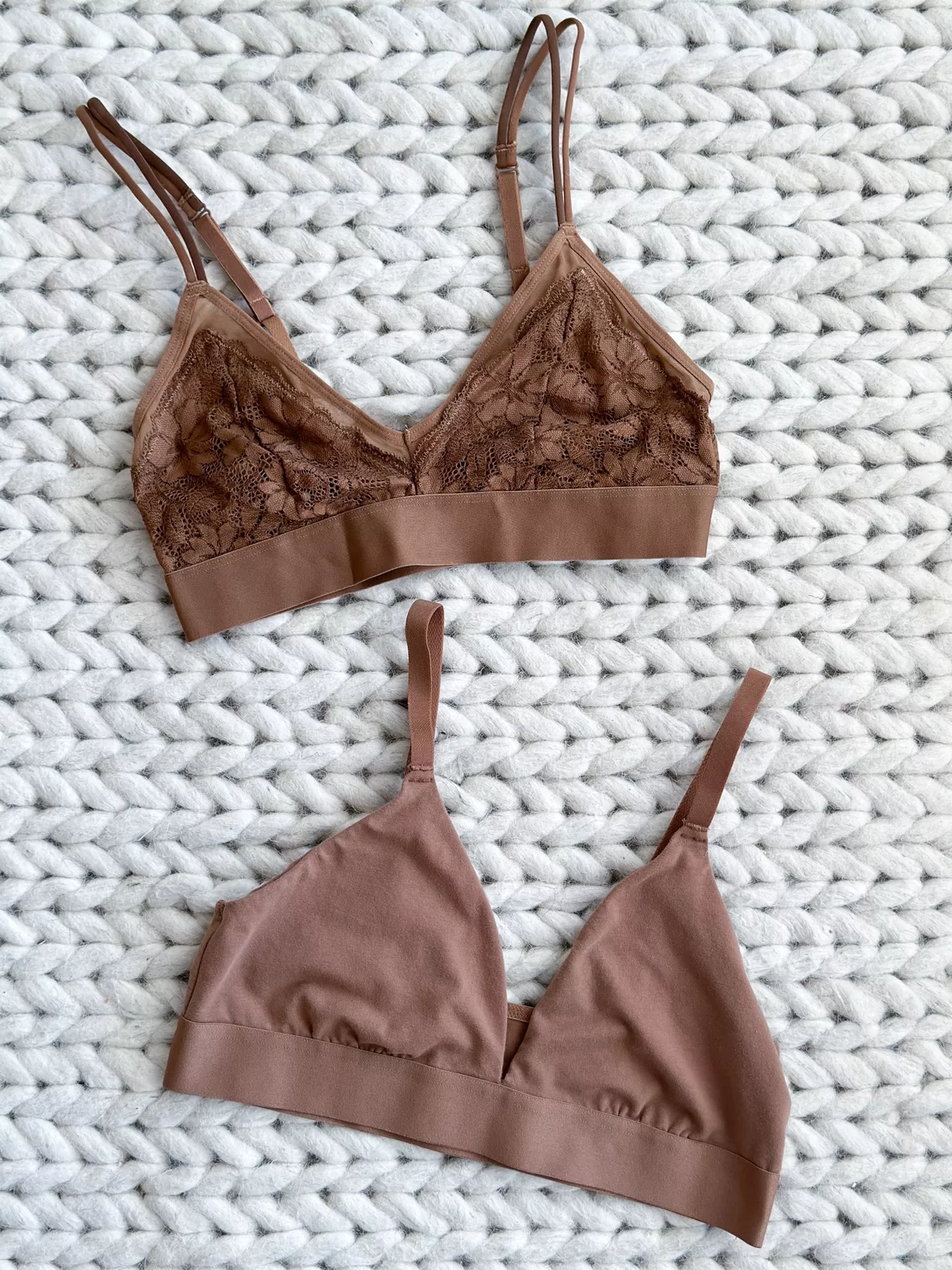 Modern Cotton Unlined Bralette curated on LTK