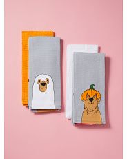 4pk 16x26 Doggie Costume Change Kitchen Towels | HomeGoods