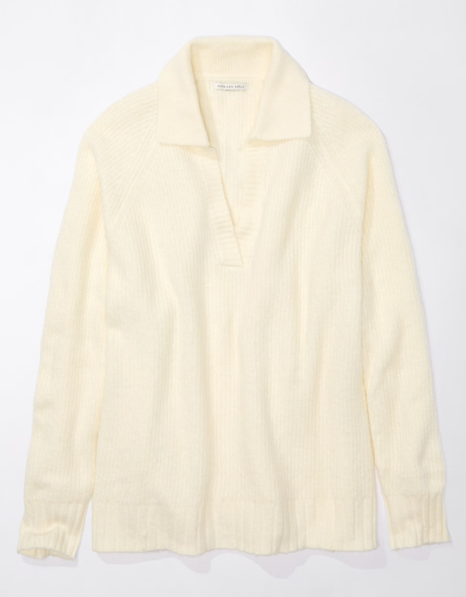 AE Oversized Collared Sweater | American Eagle Outfitters (US & CA)