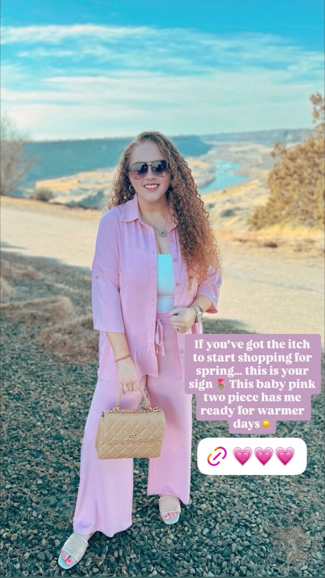 If you’ve got the itch to start shopping for spring… this is your sign 🌷 This baby pink two piece has me ready for warmer days☀️ baby pink outfit | blush pink set | spring two piece set | spring matching set | spring fashion | spring outfits | spring style | Easter outfit ideas | Easter brunch outfit | Easter Sunday outfit | feminine spring outfit | chic spring set | casual spring outfit | elevated basics | pastel spring outfit | neutral spring tones | spring capsule wardrobe | trendy spring outfit | cute spring looks | women’s spring fashion | spring outfit inspiration | affordable spring fashion | LTK spring finds | spring wardrobe staples | effortless spring style

#LTKgrwm #LTKMidsize #LTKootd