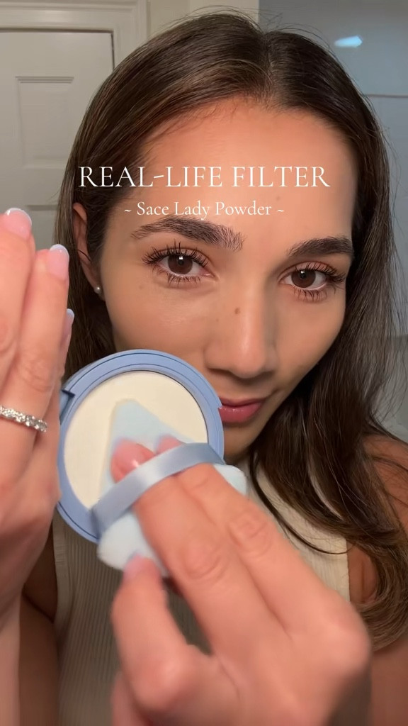 Real-life filter!! Water-proof pressed setting powder droppppped 

#LTKSaleAlert #LTKFindsUnder50 #LTKBeauty