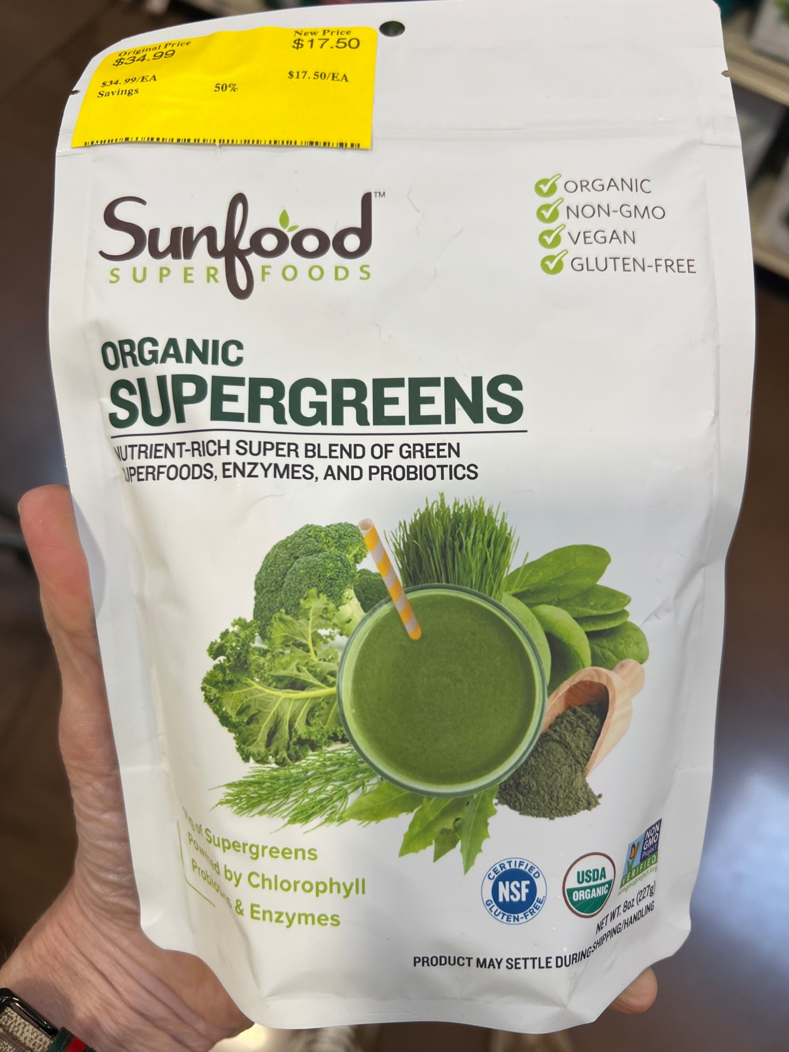 organic supergreens 

#LTKselfcare #LTKfitnessgoals #LTKActive