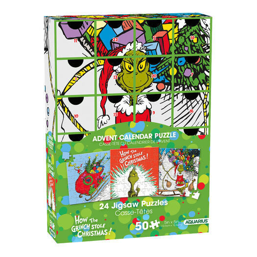 How the Grinch Stole Christmas 50 Piece Puzzle Advent Calendar by World Market | World Market