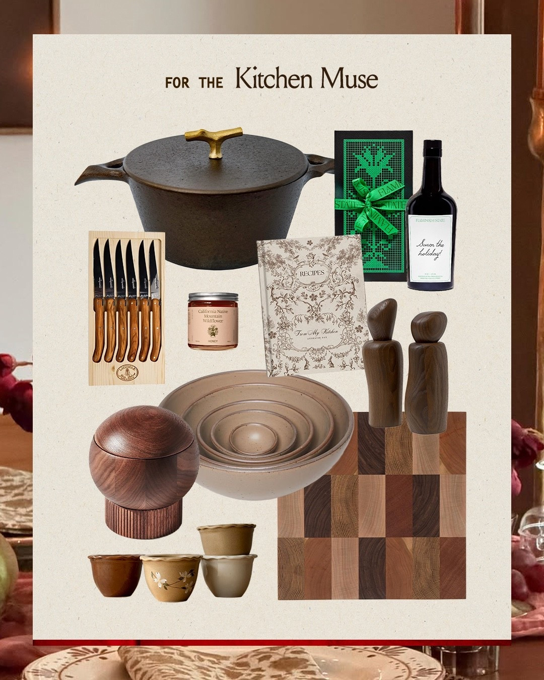 GIFT GUIDE: for the kitchen muse 

#LTKGiftGuide