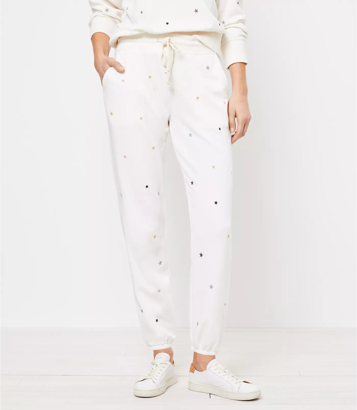Lou & Grey Star Terry Sweatpants | LOFT