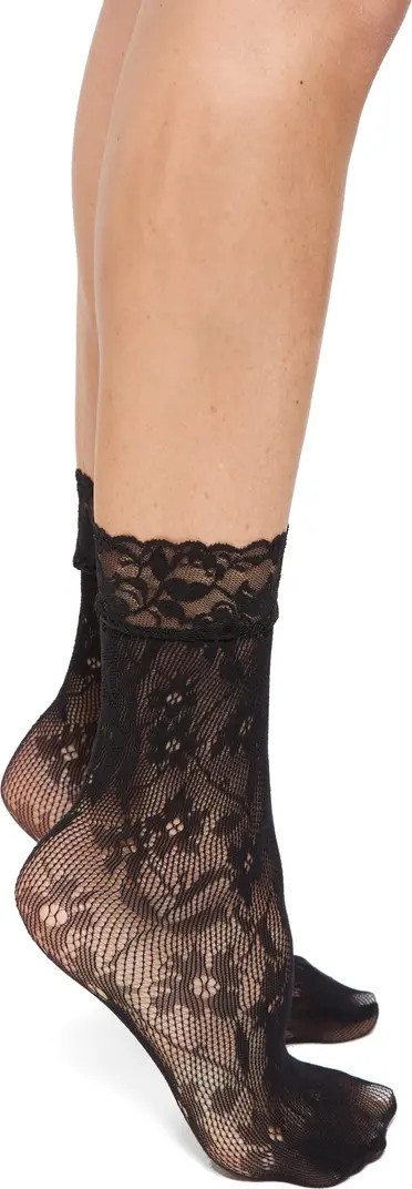 Floral Fishnet Socks | Nordstrom