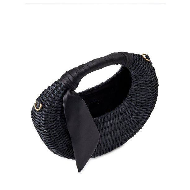 Scoop Women's Large Straw Crescent Crossbody Bag | Walmart (US)