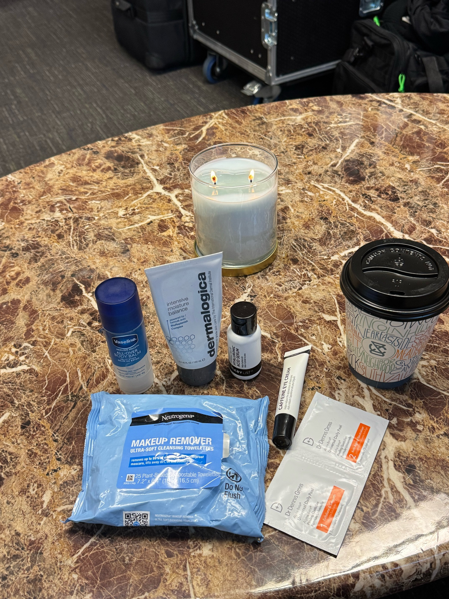 My super basic, not aesthetic, backstage skincare 😅 basically the equivalent of camping skincare! 

#LTKBeauty