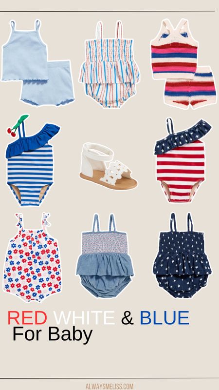 Rounding up some 4th of July looks for baby! So many super cute finds. Love the bathing suits and adorable sandals. 

Summer Outfits for baby
Old Navy
Festive Outfits

#LTKShoeCrush #LTKSeasonal #LTKBaby