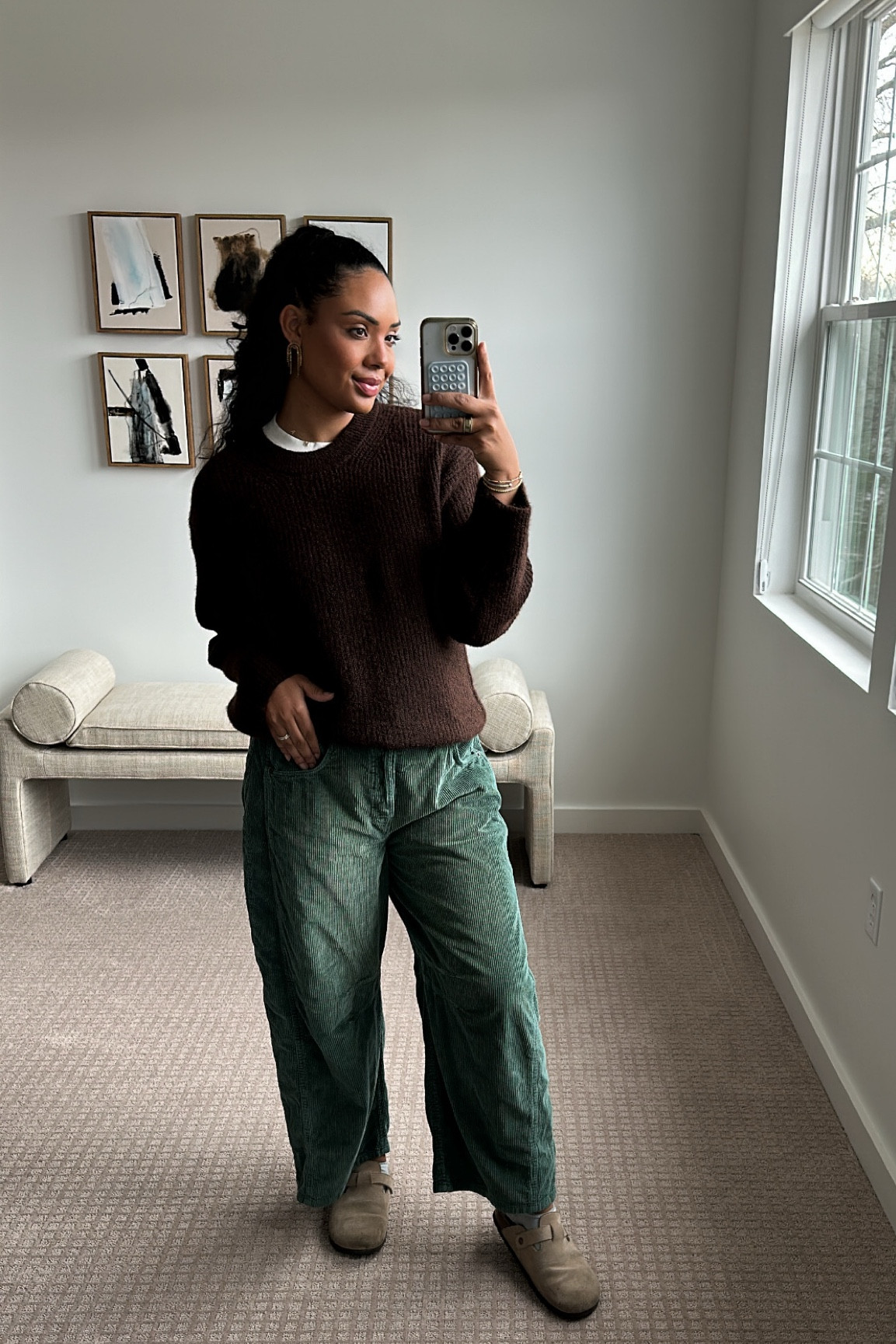 Winter outfits - loving these corduroy pants and sweater from gentle fawn. Linked similar ones 

#LTKCyberWeek #LTKStyleTip #LTKFindsUnder100