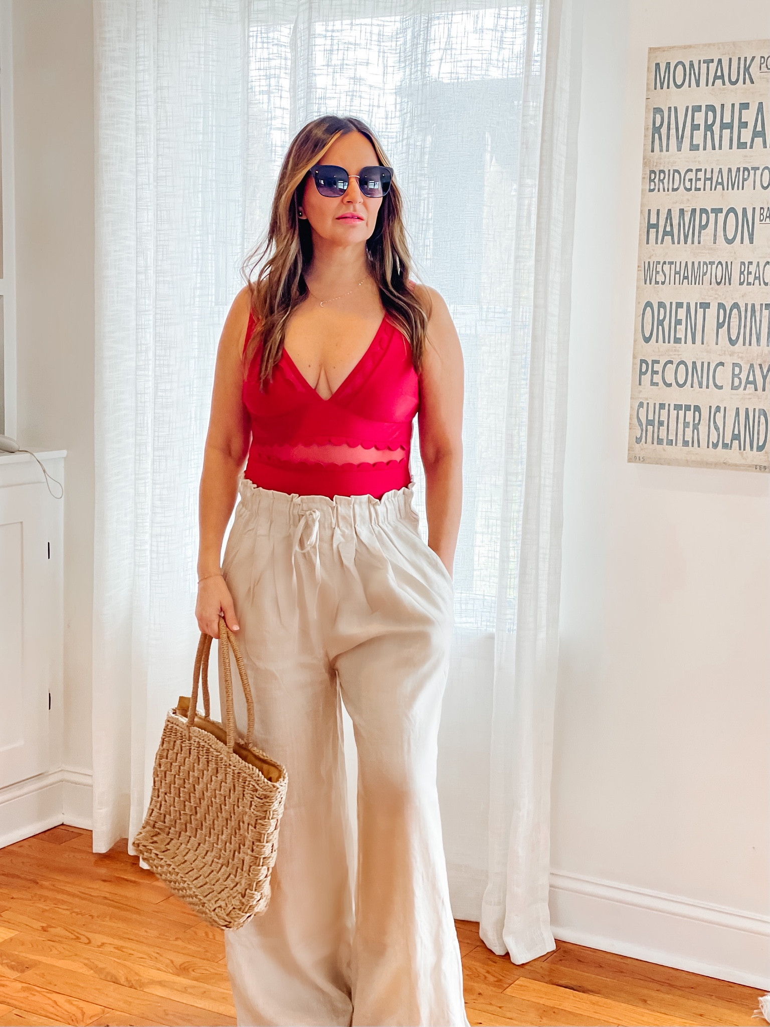 Resort Ready! 
In love with this bag & linen pants from @shopreddress.  Check them out  

#LTKstyletip #LTKtravel #LTKswim