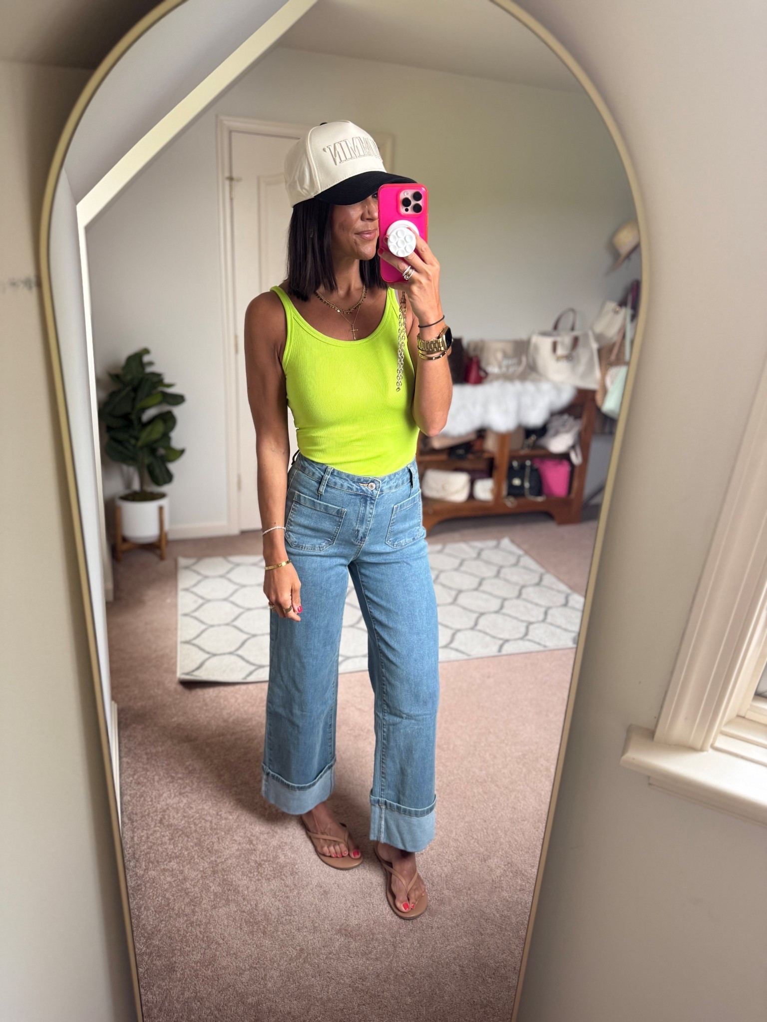 Size small in tank size 4 in jeans 

#LTKSeasonal #LTKFindsUnder100