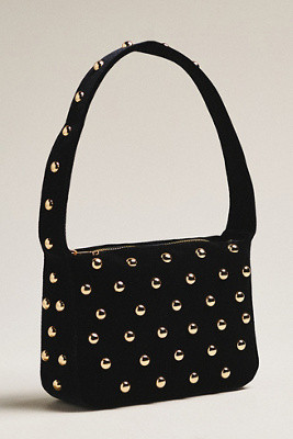 By Anthropologie Studded Velvet Shoulder Bag | Anthropologie (US)