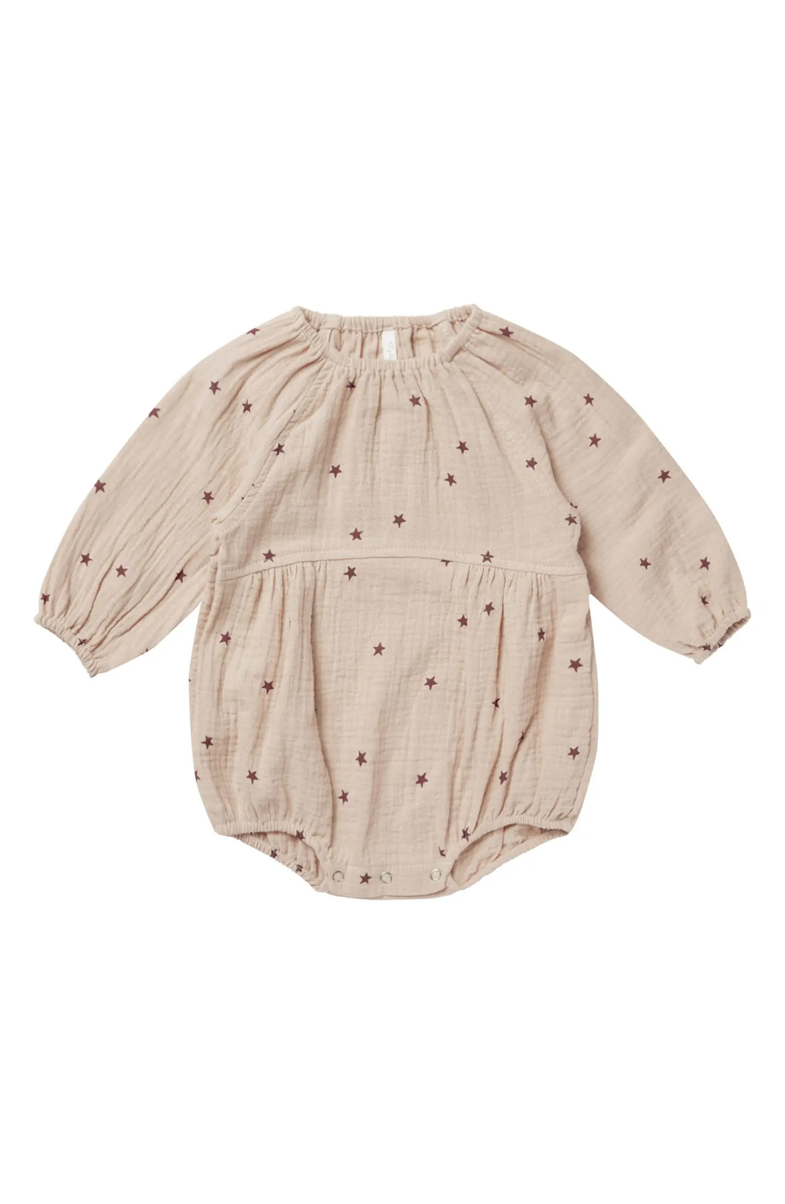 Rylee + Cru Cotton Long Sleeve Bubble Romper | Nordstromrack | Nordstrom Rack