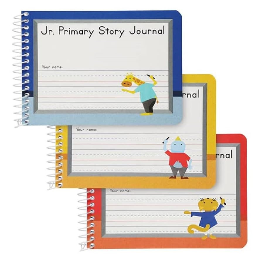 Oxford Jr. Primary Composition Spiral Notebooks, School Supplies, Notebooks for School, 4-7/8 x 7... | Amazon (US)