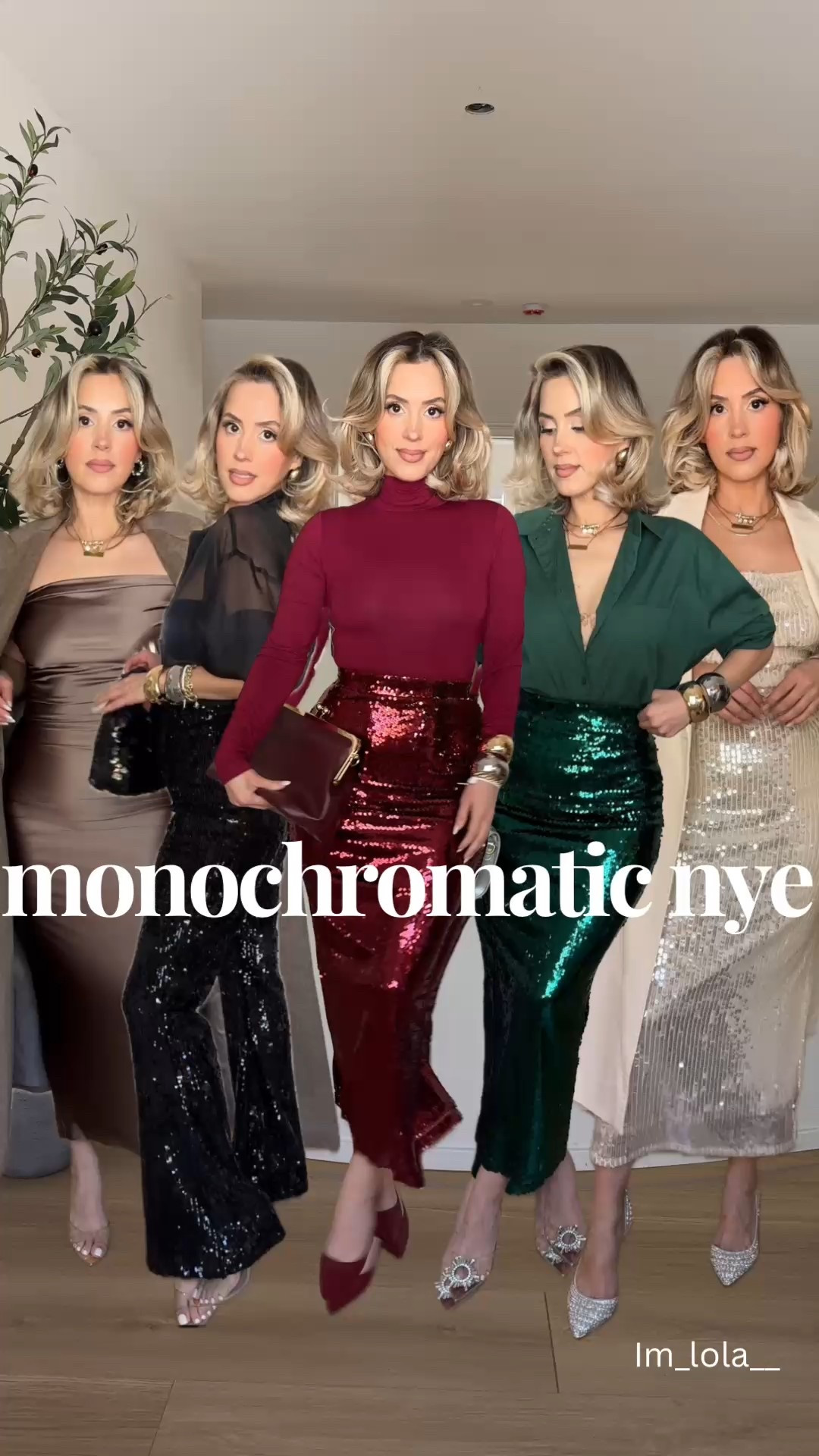 Monochromatic party NYE looks 🤗

Follow my LTK @ImLola on the @shop.LTK app to view this post and get my exclusive app-only content!

#liketkit #LTKootd #LTKgrwm #LTKHoliday
@shop.ltk
https://liketk.it/5HdYc

#LTKHoliday #LTKootd #LTKgrwm