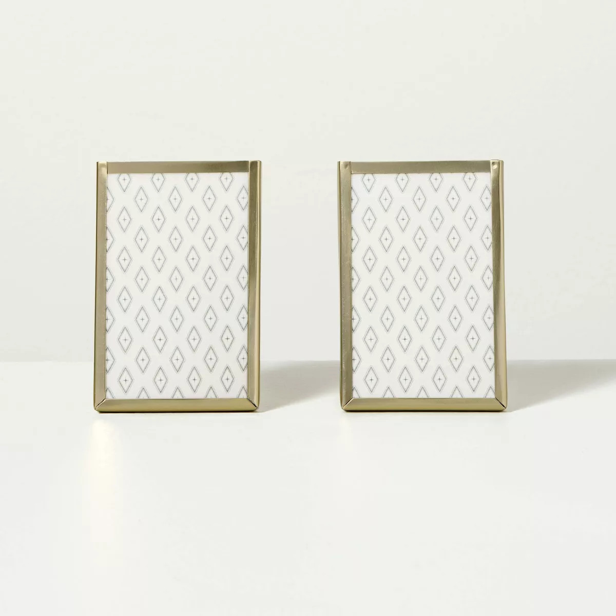 2ct Mini Polaroid Frame Set Antique Brass Finish - Hearth & Hand™ with Magnolia | Target