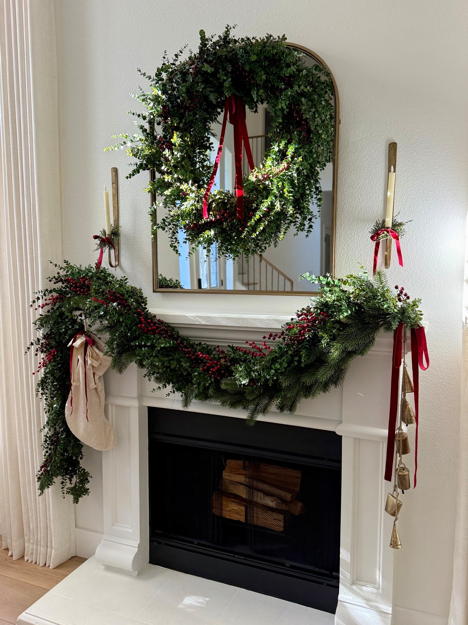 Afloral sale: 20% off wreaths with code WREATH20

Love this large wreath over my mirror. It has beautiful eucalyptus and berries. I just added one Amazon bow. So realistic!

#LTKHoliday #LTKSaleAlert #LTKHome