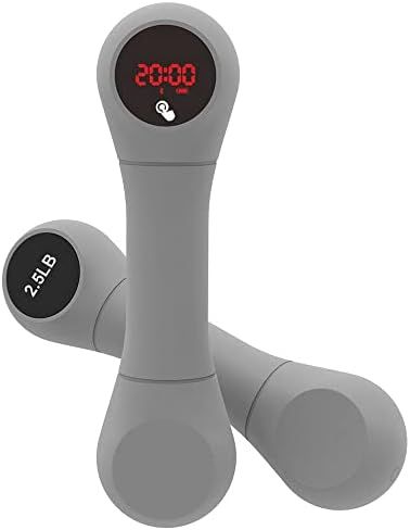 PIEPEIEGG Smart Dumbbell Set Exercise Professional Fitness Dumbbell with App Date Tracking LCD Di... | Amazon (US)