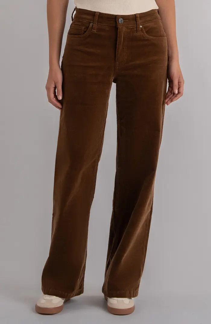 Jean Mid Rise Wide Corduroy Pants | Nordstrom