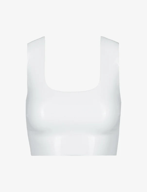 Faux Patent Leather Crop Top | Commando®