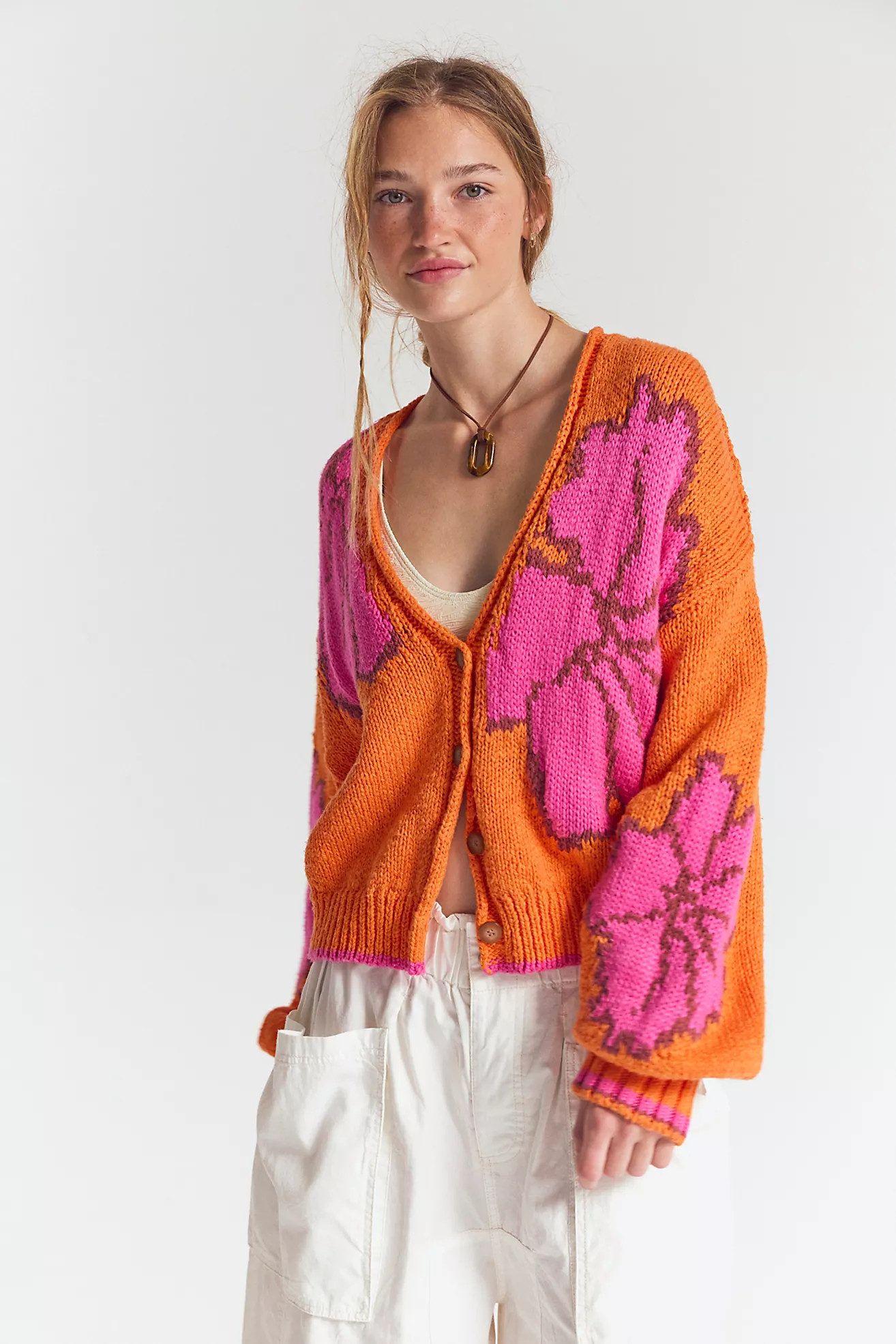 Sunny Patterned Cardi | Free People (Global - UK&FR Excluded)