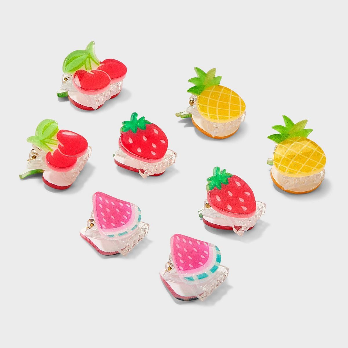 Toddler Girls' 8pk Fruit Clips - Cat & Jack™ | Target