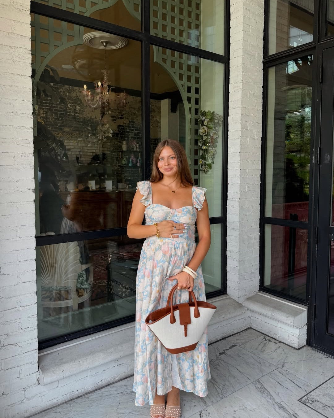 ootd 🩵 dress is coco mccall

#LTKootd #LTKSeasonal #LTKBump