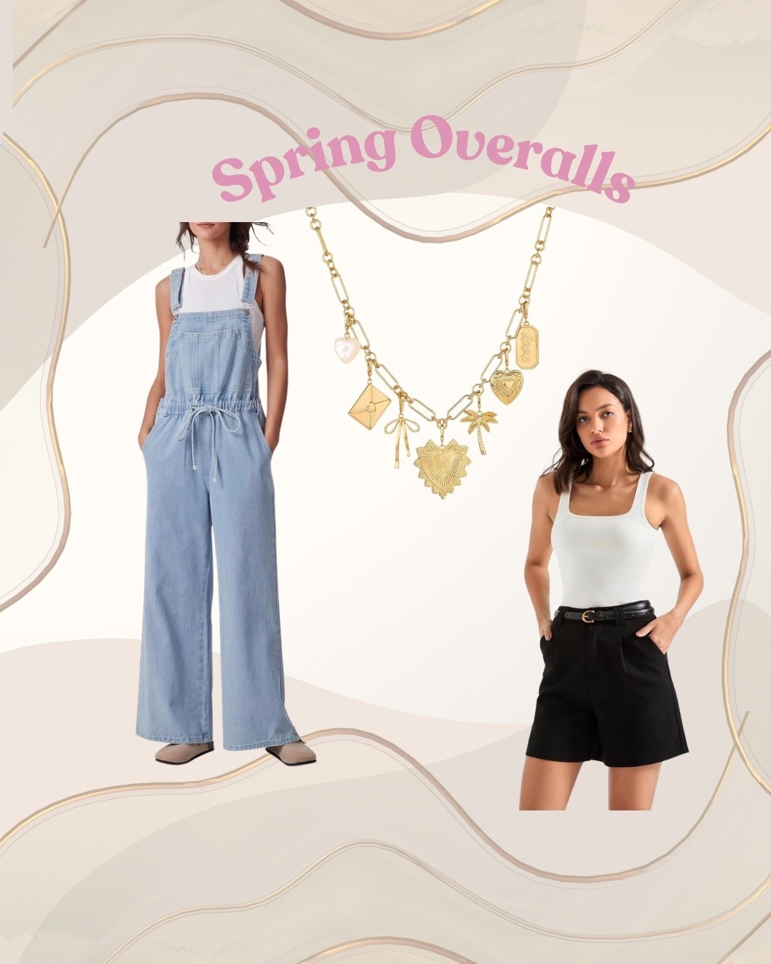Spring overalls postpartum or not!

#LTKKids #LTKSeasonal #LTKmomlife