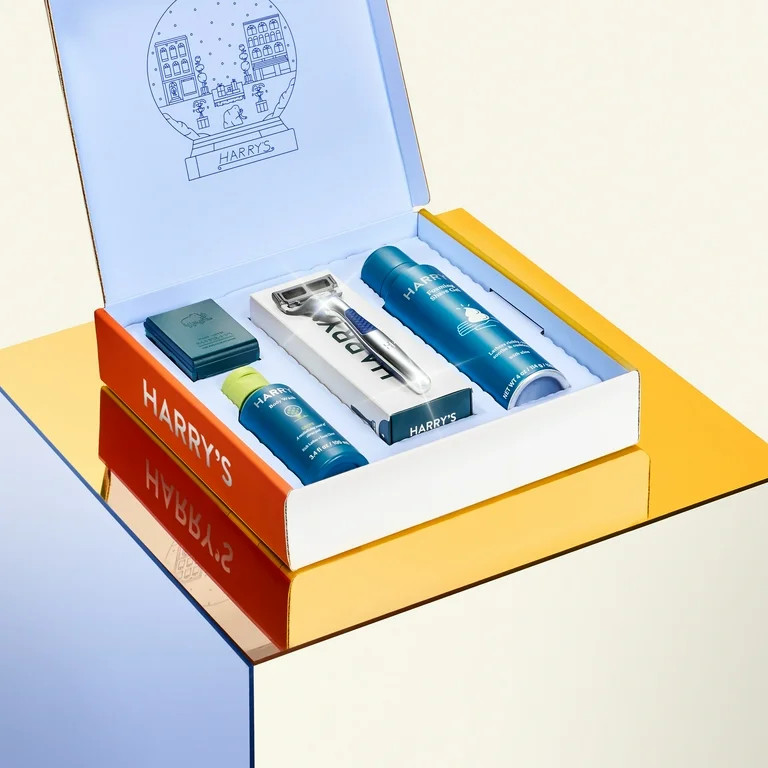($21 Value) Harry's Men's 2022 Holiday Shave and Shower Gift Set, 6 Piece - Walmart.com | Walmart (US)