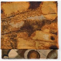 Zara - Butterfly Print Modal Silk Scarf - Brown - M - Woman | Zara US