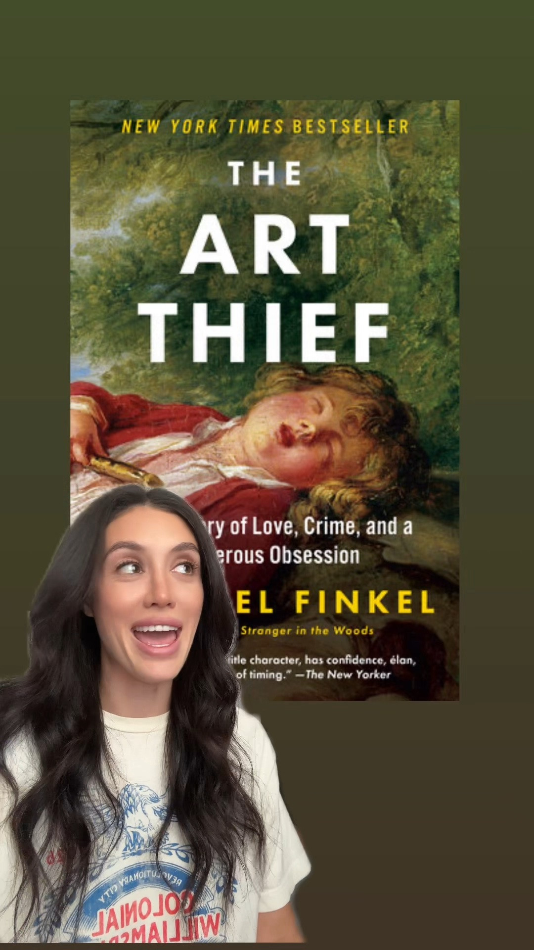 BEST read of 2026

The Art Theif

Book review, book recommendation, non-fiction, book club, summer reads, airport book, vacation book, beach read, best seller, library, short books

#LTKdayinmylife #LTKstorytime #LTKHome
