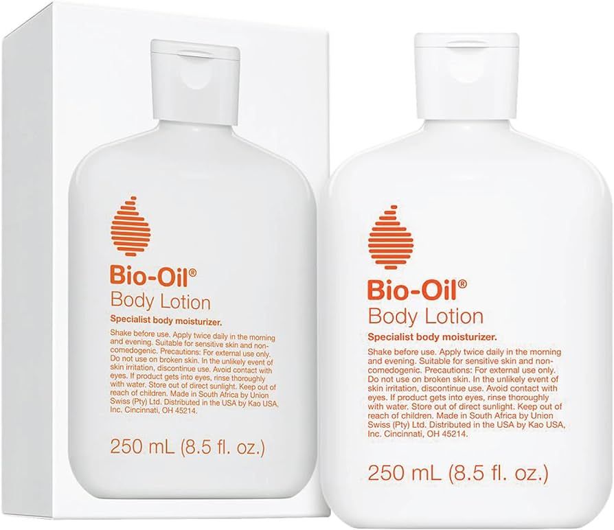 Bio-Oil Moisturizing Body Lotion for Dry Skin, Ultra-Lightweight High-Oil Hydration, with Jojoba/... | Amazon (US)