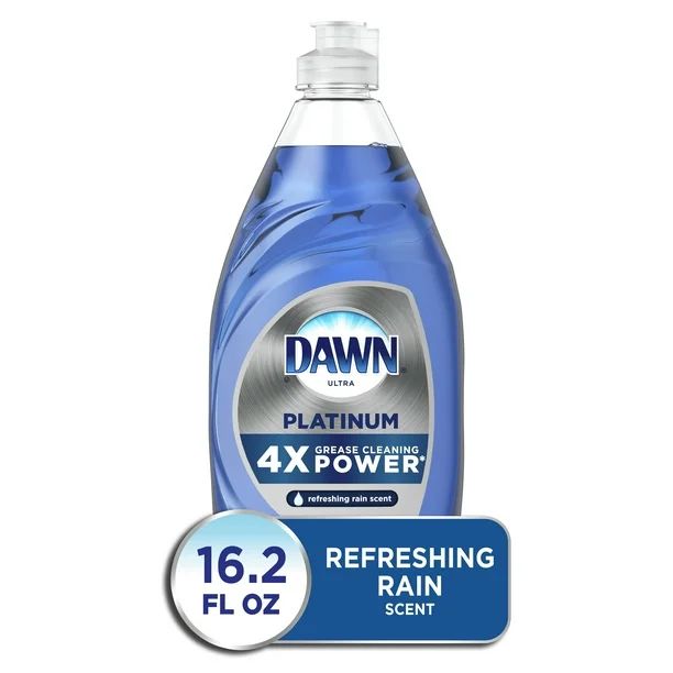 Dawn Platinum Dishwashing Liquid Dish Soap, Refreshing Rain Scent, 16.2 Fl Oz - Walmart.com | Walmart (US)