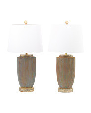 2pk 34in Molded Table Lamps | Home | Marshalls | Marshalls