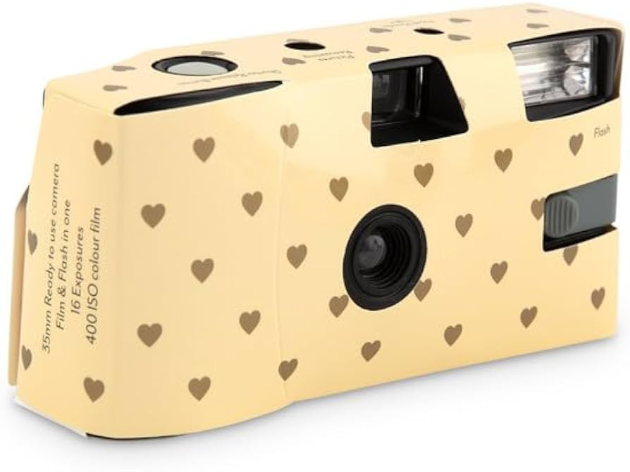 Weddingstar Disposable Camera with Flash - Single Use 35mm Film Camera for Wedding or Party Favor... | Amazon (US)