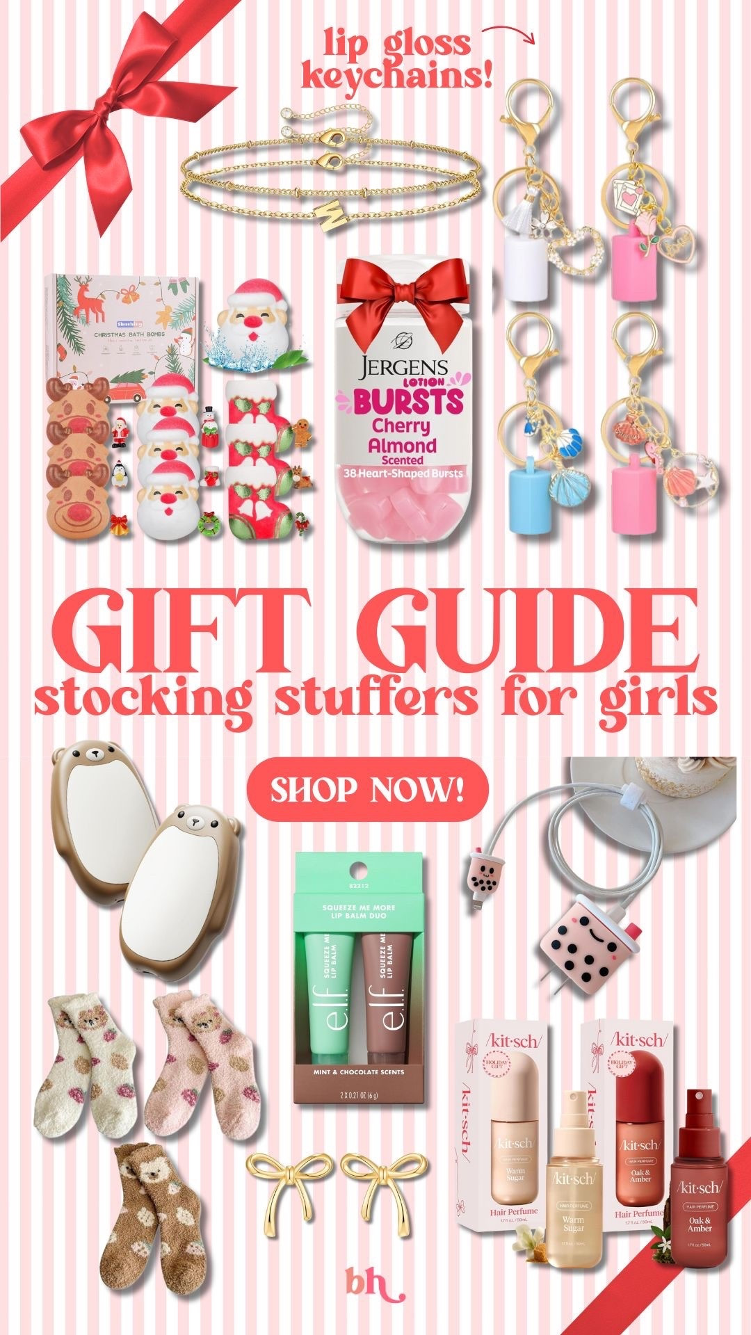 Stocking Stuffers for Girls Gift Guide!! 💕

gifts for her, gifts for girls, kitsch, bracelet, gifts for tweens, amazon, bracelet, elf, jergens, britt horton 

#LTKBeauty #LTKGiftGuide #LTKFindsUnder100